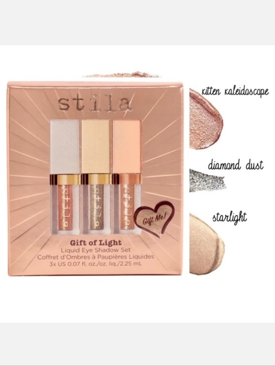 Stila Other - NIB Stila Gift of Light Liquid Eyeshadow Set 3 Pc